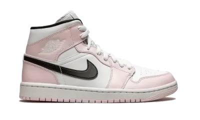 Jordan 1 Mid Barely Rose (W)