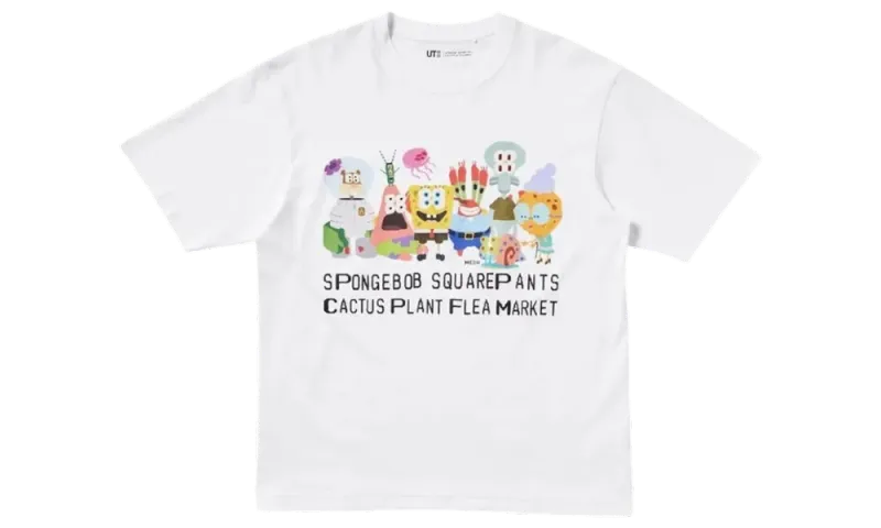 Uniqlo x CPFM Spongebob Squarepants UT Graphic II Tee White