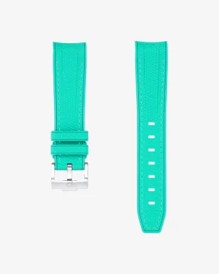 Pasek Omega X Swatch MoonSwatch Mission On Earth - Polar Lights Cyan