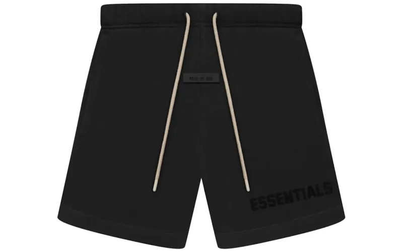 Fear of God Essentials Jet Black Sweatshort