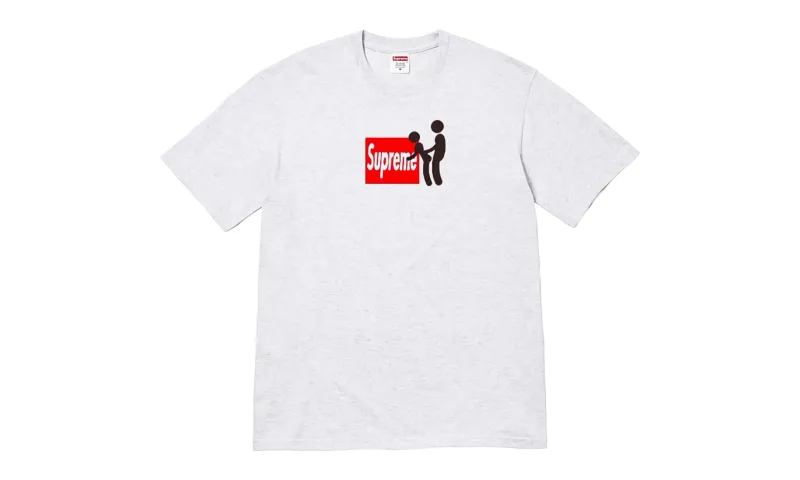 Supreme Stick Tee Ash Grey