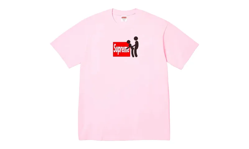 Supreme Stick Tee Pink