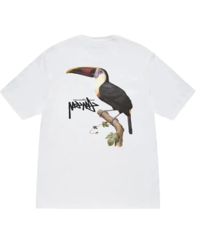 Stussy Toucan Tee White