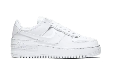 Nike Air Force 1 Shadow Triple White (W)