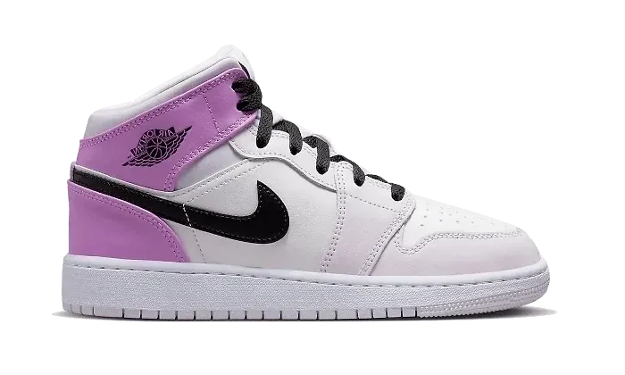 Jordan 1 Mid Barely Grape (GS)