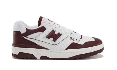 New Balance 550 White Burgundy
