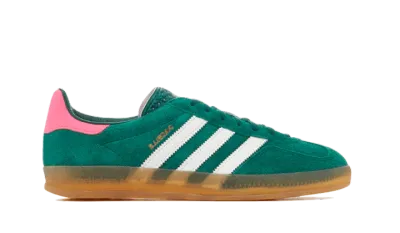 Adidas Gazelle Indoor Collegiate Green Lucid Pink