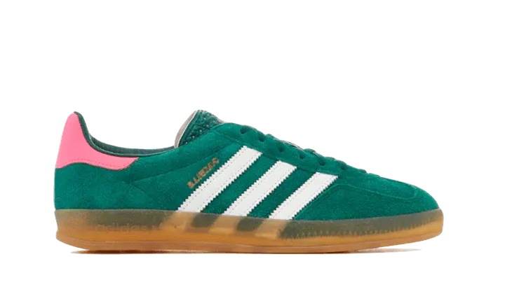 Adidas Gazelle Indoor Collegiate Green Lucid Pink