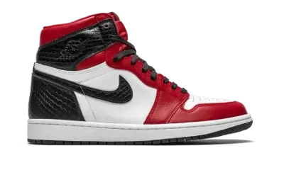 Jordan 1 Retro High Satin Snake Chicago (W)
