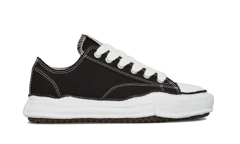 Maison Mihara Yasuhiro Peterson OG Sole Canvas Low Black