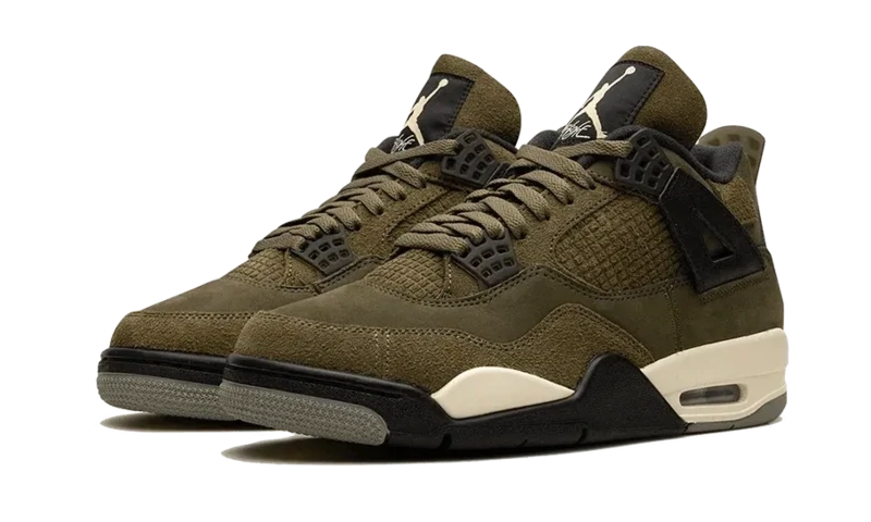 Air Jordan 4 Olive Retro SE Craft Medium