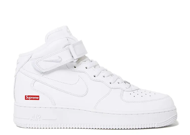 Nike Air Force 1 Mid Supreme White