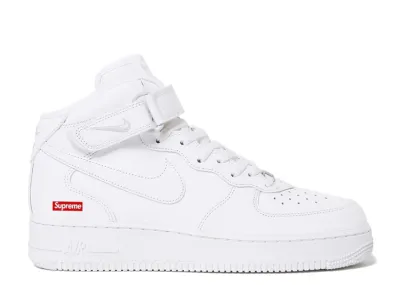 Nike Air Force 1 Mid Supreme White