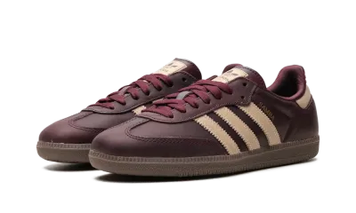 Adidas Samba OG Maroon Crystal Sand (W)