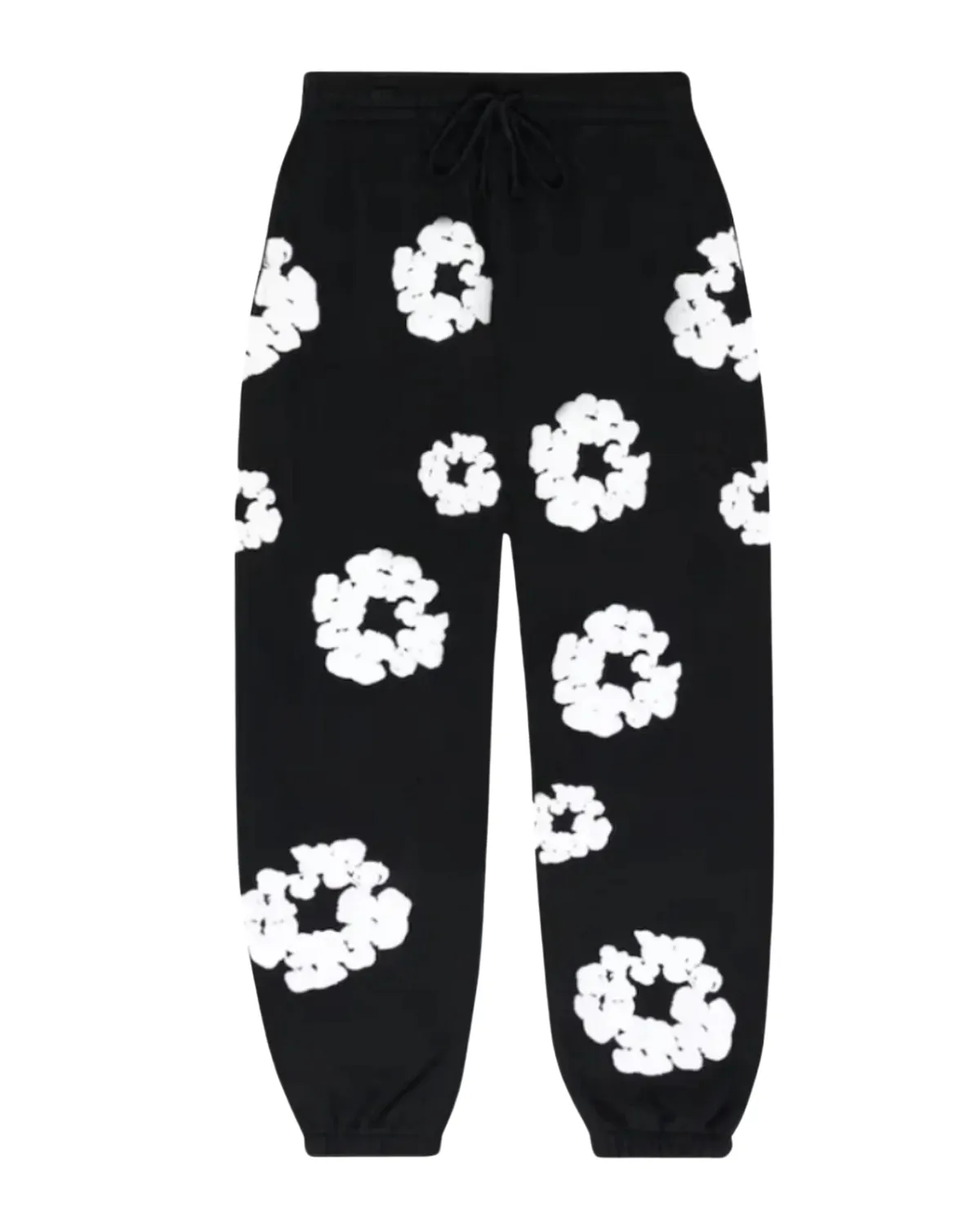 Denim Tears The Cotton Wreath Sweatpants Black