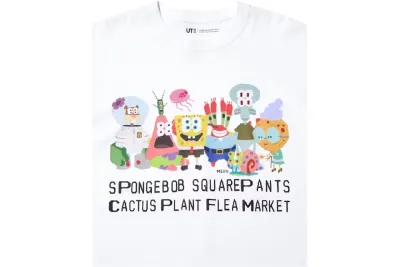 Uniqlo x CPFM Spongebob Squarepants UT Graphic II Tee White