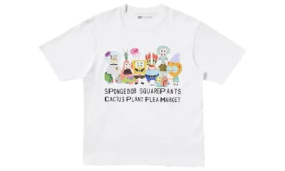 Uniqlo x CPFM Spongebob Squarepants UT Graphic II Tee White