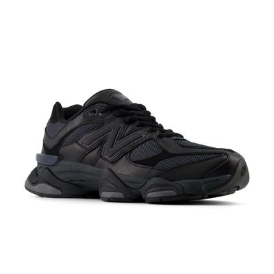 New Balance 9060 Triple Black Leather