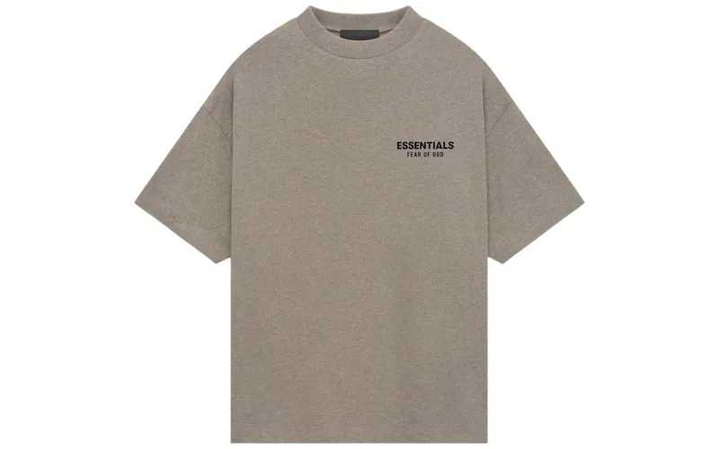 Fear of God Essentials Jersey Crewneck T-Shirt Heather Gray