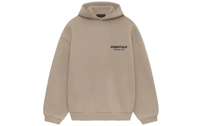 Fear of God Essentials Fleece Hoodie Desert Sand