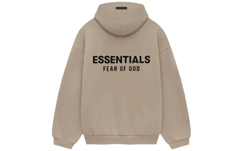 Fear of God Essentials Fleece Hoodie Desert Sand