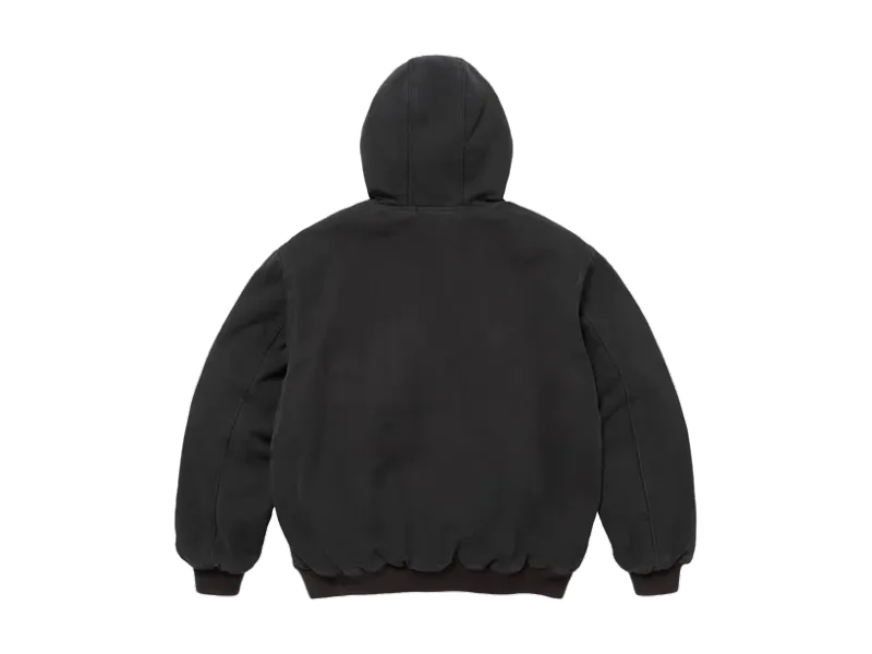 Supreme Reflective Arc Hooded Work Jacket Black