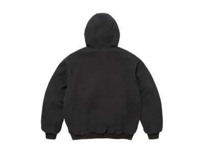 Supreme Reflective Arc Hooded Work Jacket Black