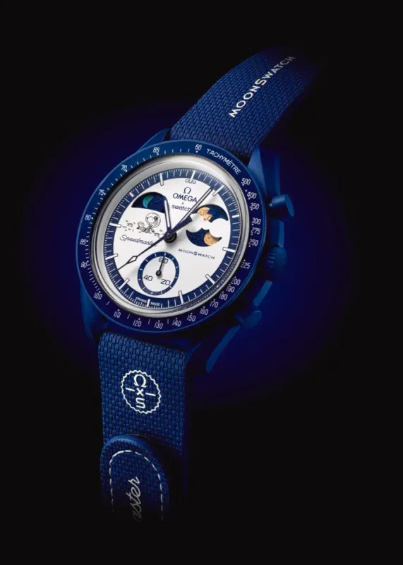 Swatch x Omega Bioceramic Moonswatch Mission To Earthphase Moonshine Snoopy Gold (04.11.2025)