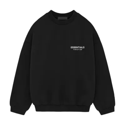 Fear of God Essentials Fleece Crewneck II ‘Black’