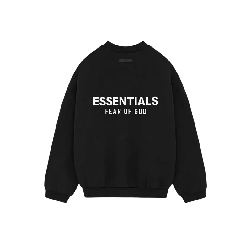 Fear of God Essentials Fleece Crewneck II ‘Black’