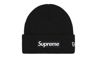 Supreme New Era Box Logo Beanie Black (FW25)