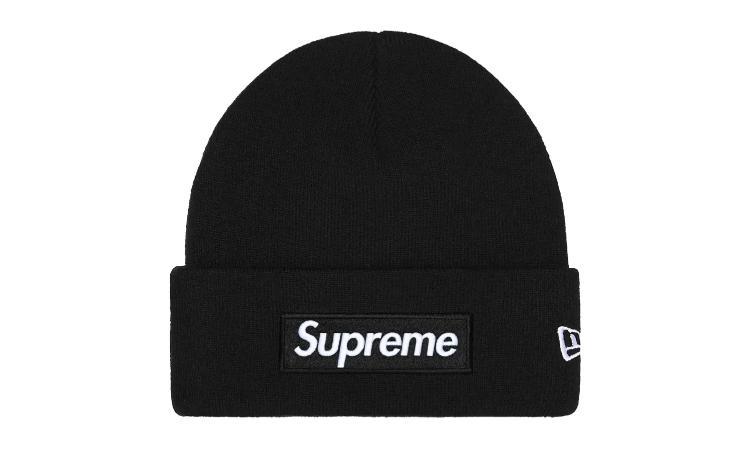 Supreme New Era Box Logo Beanie Black (FW25)
