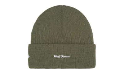 Supreme New Era Box Logo Beanie Light Olive (FW25)
