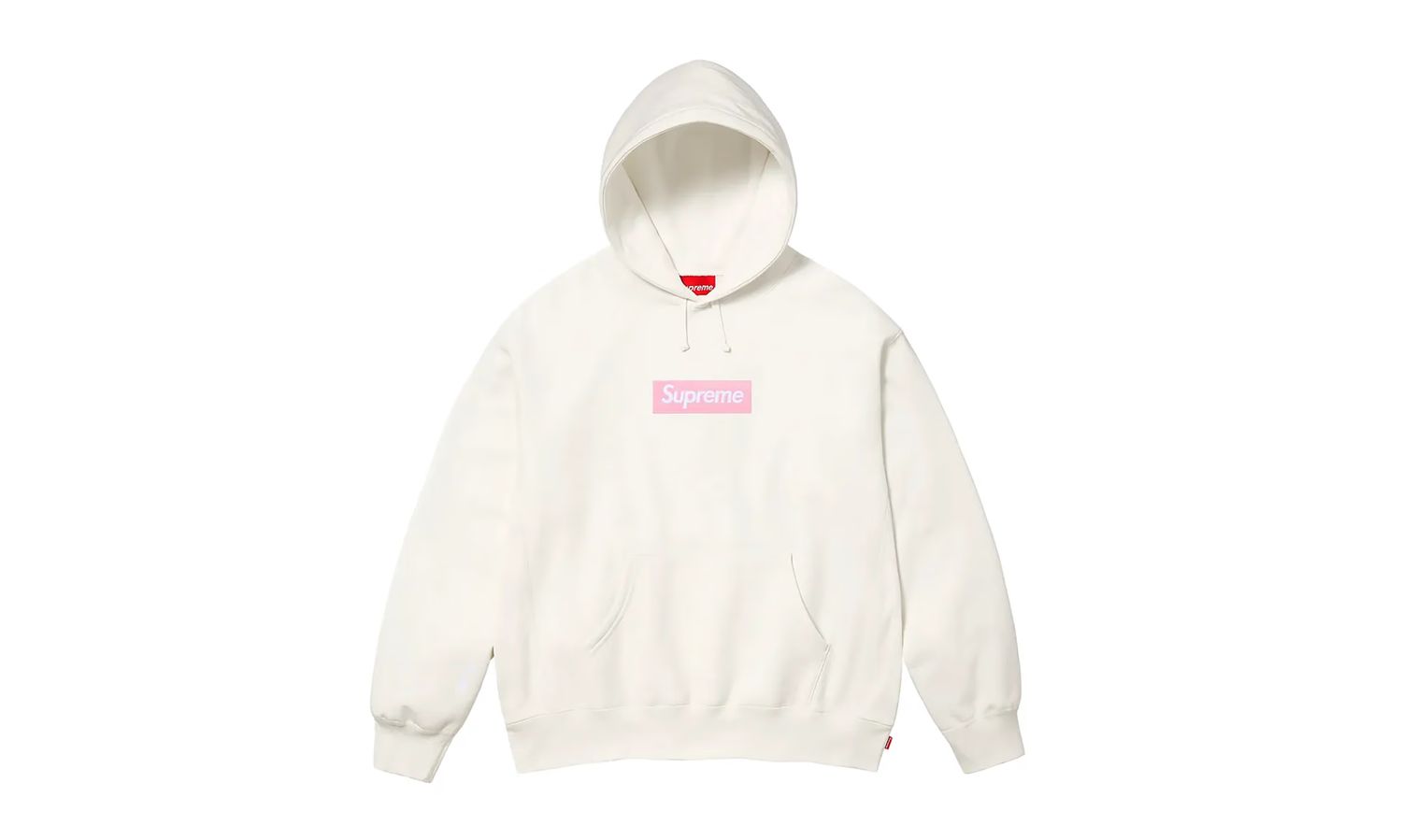 Supreme Box Logo Hooded Sweatshirt White (FW25)