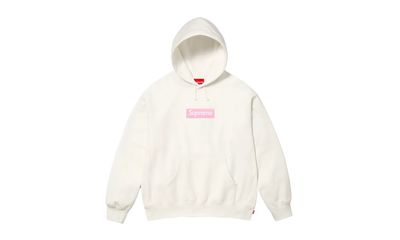 Supreme Box Logo Hooded Sweatshirt White (FW25)