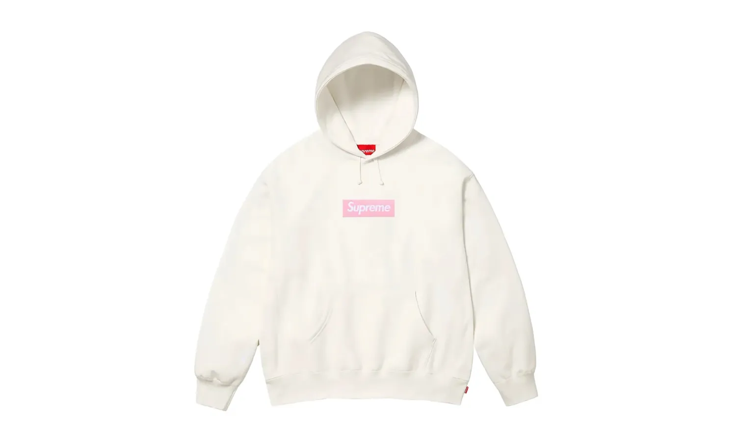 Supreme Box Logo Hooded Sweatshirt White (FW25)