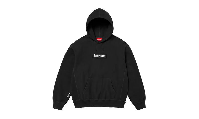 Supreme Box Logo Hooded Sweatshirt Black (FW25)