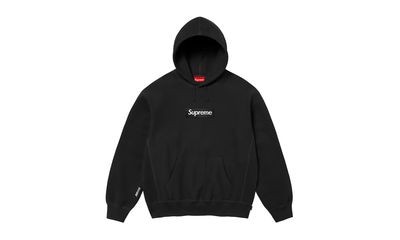 Supreme Box Logo Hooded Sweatshirt Black (FW25)