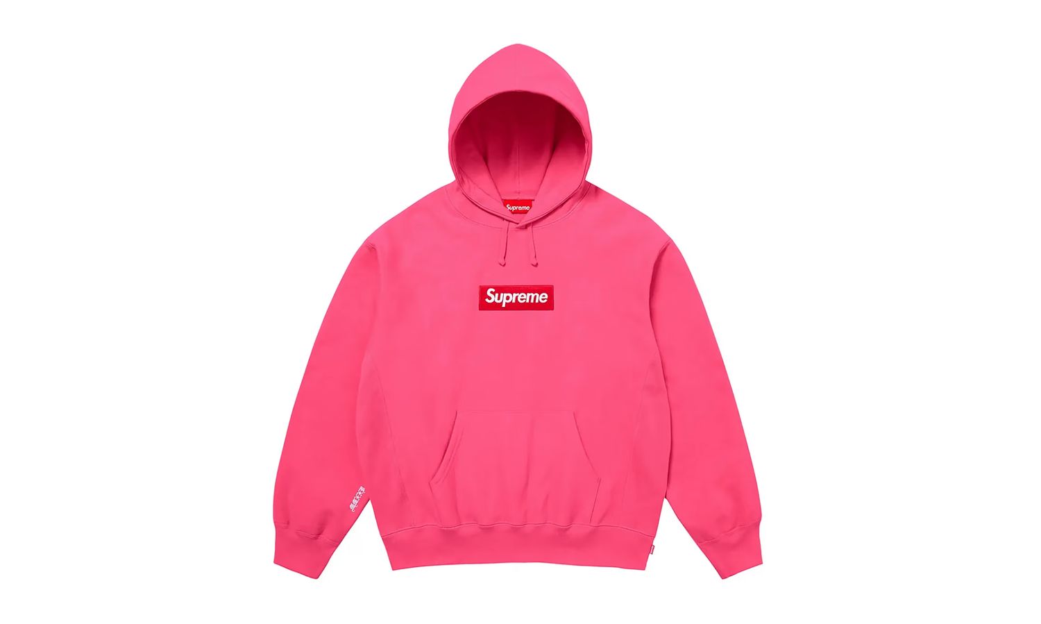 Supreme Box Logo Hooded Sweatshirt Pink (FW25)