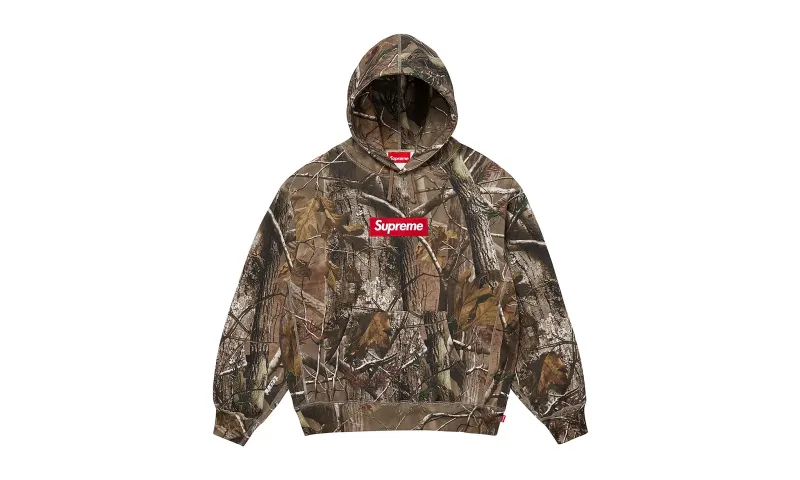 Supreme Box Logo Hooded Sweatshirt Realtree AP Camo (FW25)