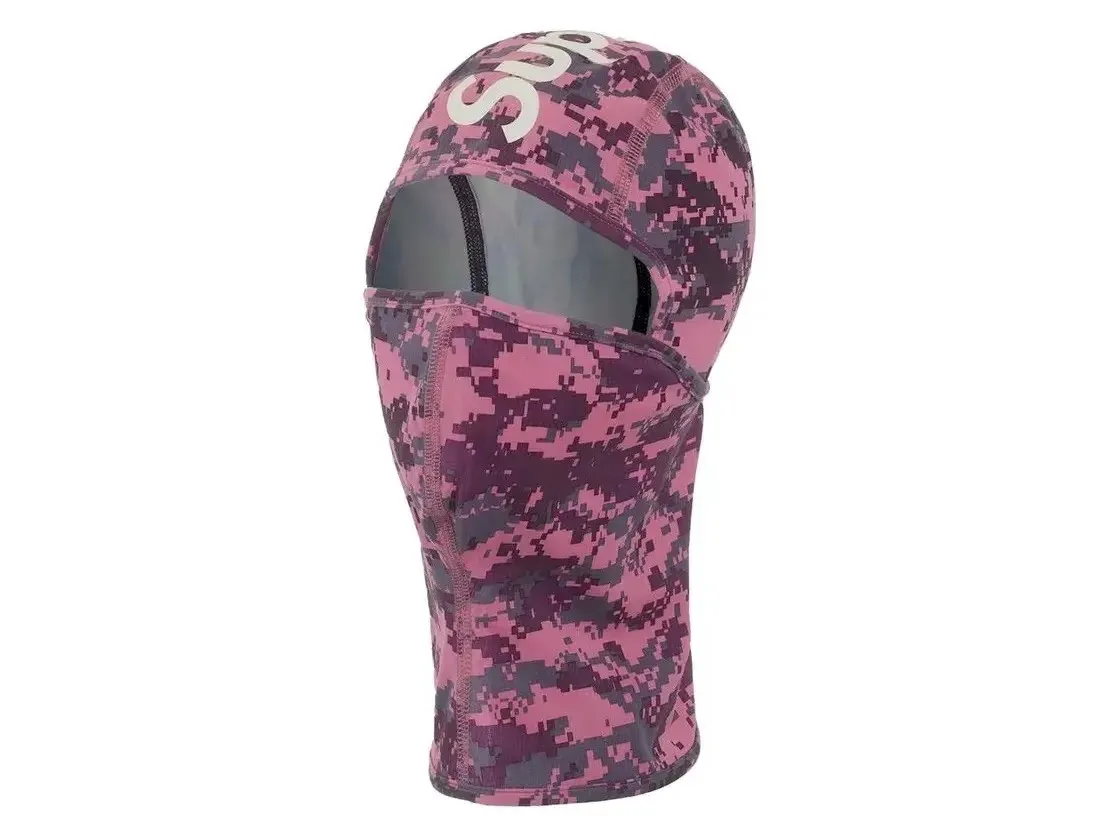 Supreme Heat Reactive Digi Camo Balaclava Pink