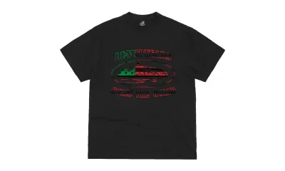Corteiz x Denim Tears Cortears OG Alcatraz Tee Black