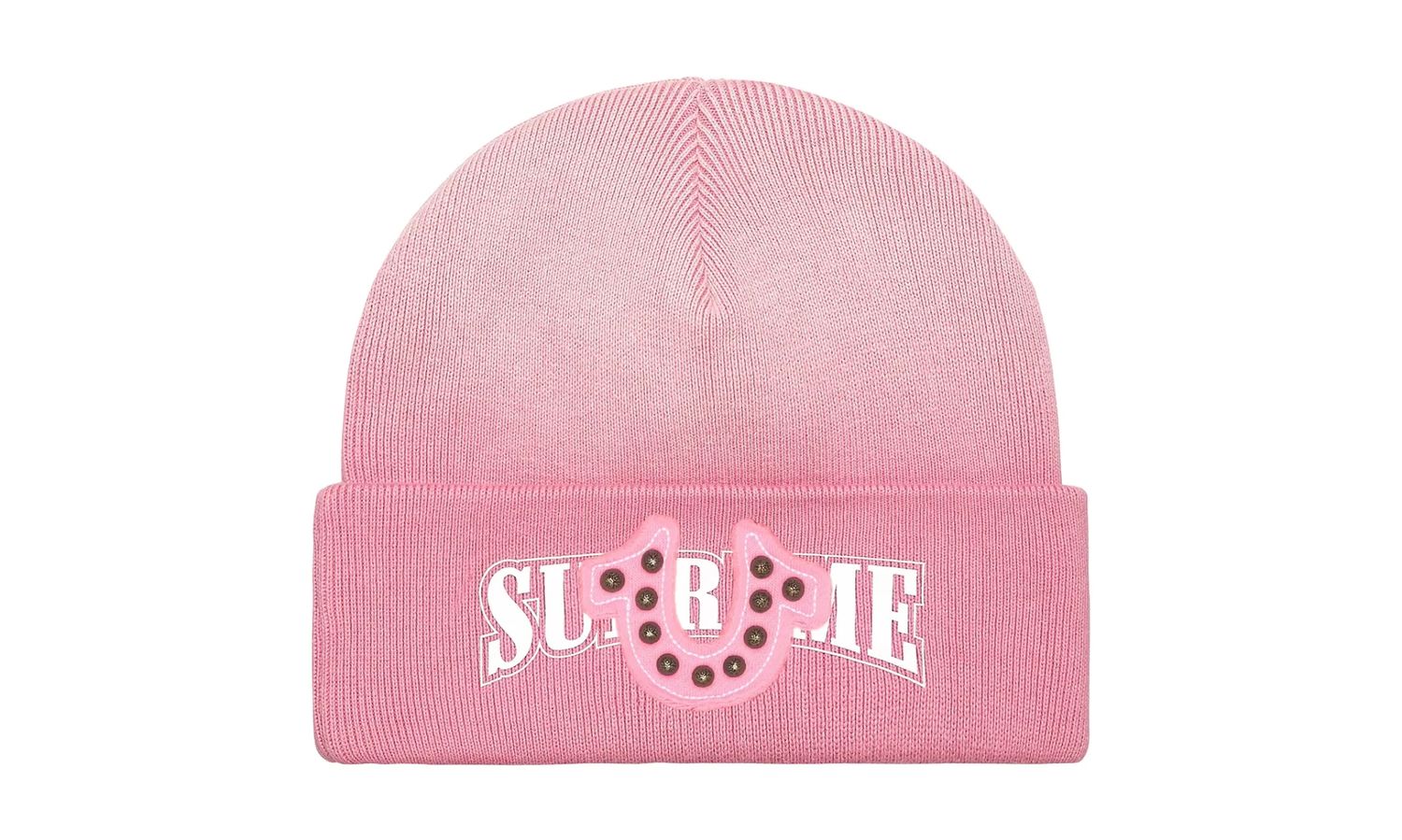 Supreme True Religion Beanie Pink