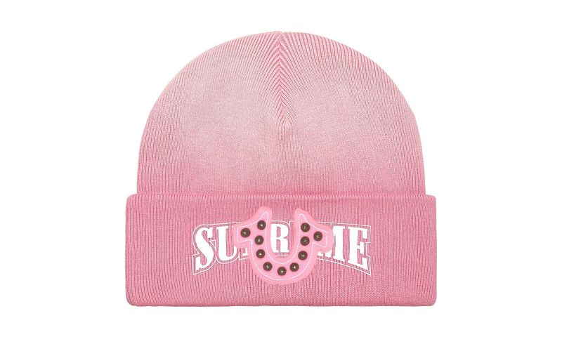 Supreme True Religion Beanie Pink