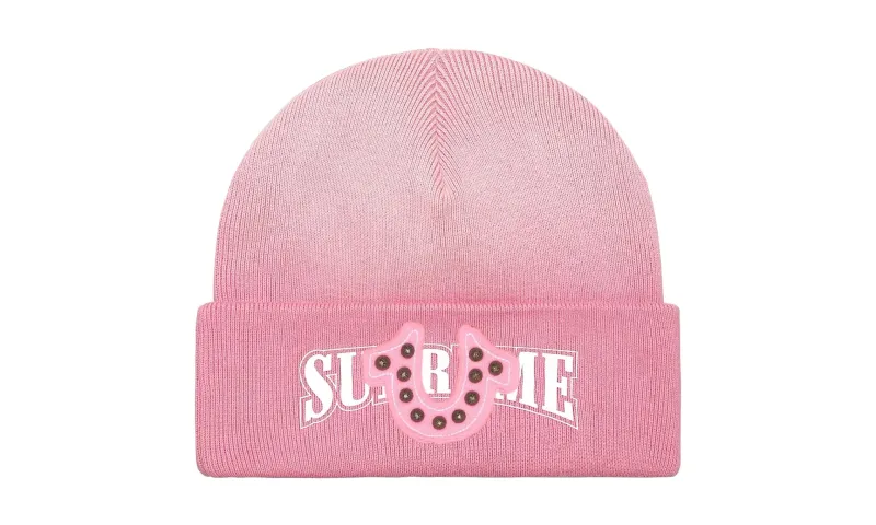 Supreme True Religion Beanie Pink