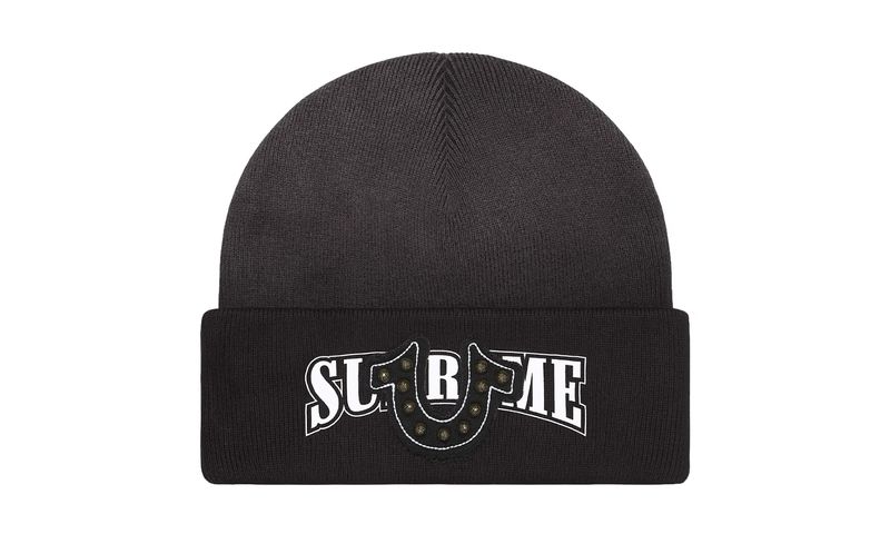 Supreme True Religion Beanie Black