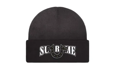 Supreme True Religion Beanie Black