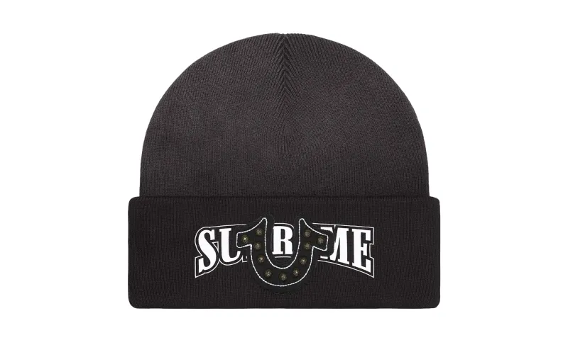 Supreme True Religion Beanie Black