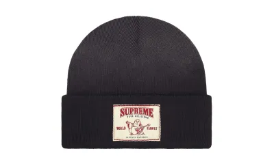Supreme True Religion Beanie Black