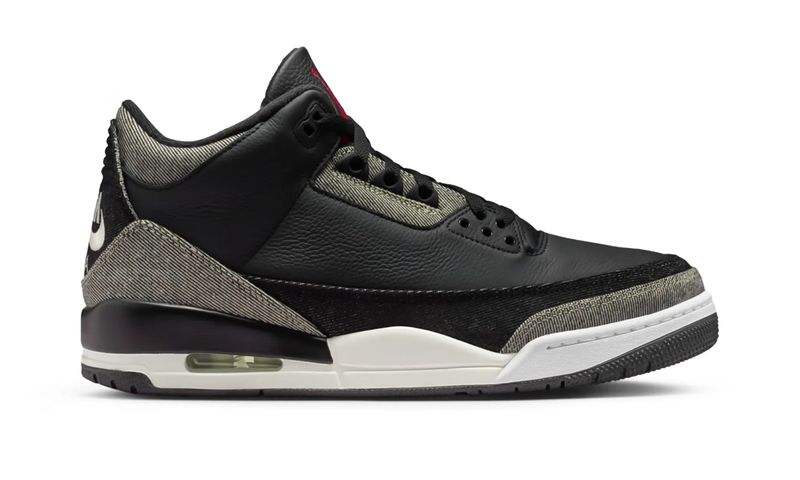 Air Jordan 3 Retro Levis Black